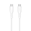 LogiLink CU0263 USB 2.0 kaabel USB-C – USB-C, 480 Mbps, 60 W, valge, 1,5 m