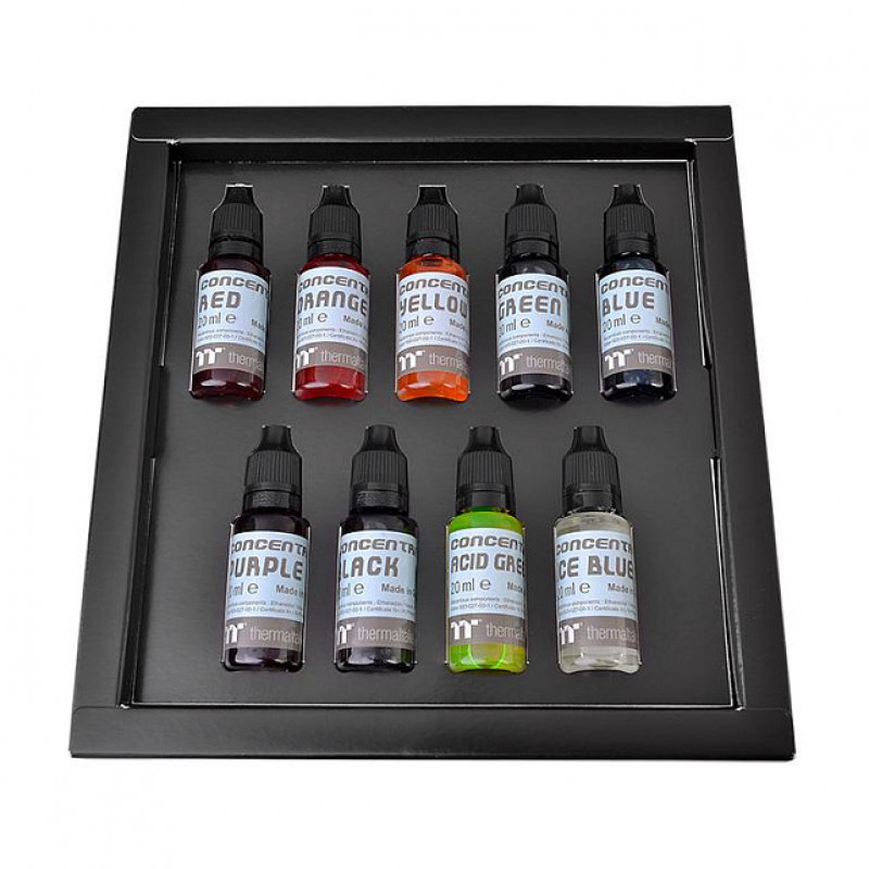 Thermaltake TT Premium jahutusvedeliku kontsentraadi komplekt CL-W221-OS00SW-A, 9 x 20 ml