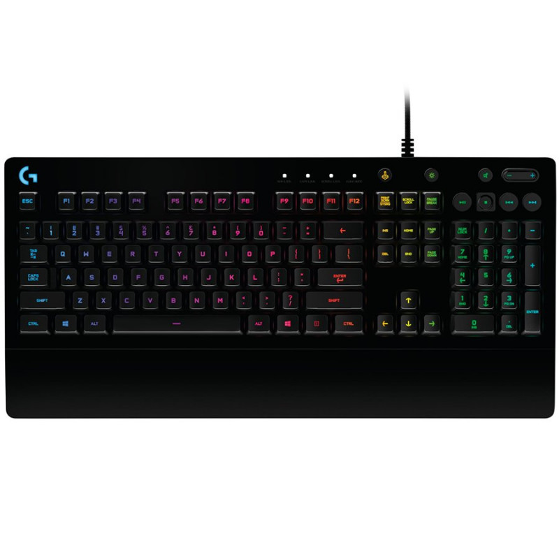 Logitech G213 Prodigy mängu klaviatuur, SLO/HRV paigutus