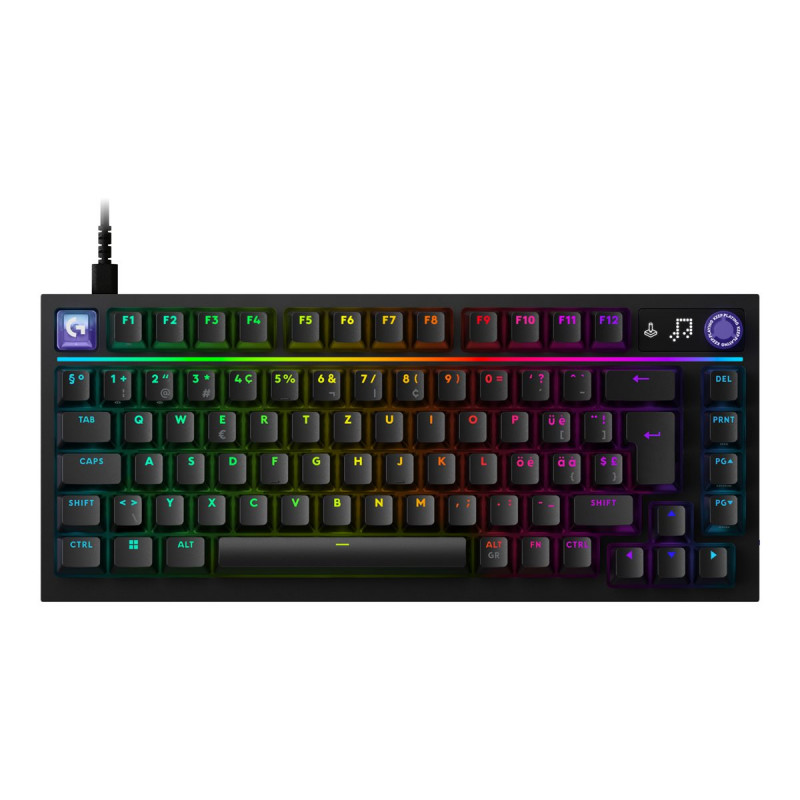 Logitech G316 X 75 mängu klaviatuur, must, US International