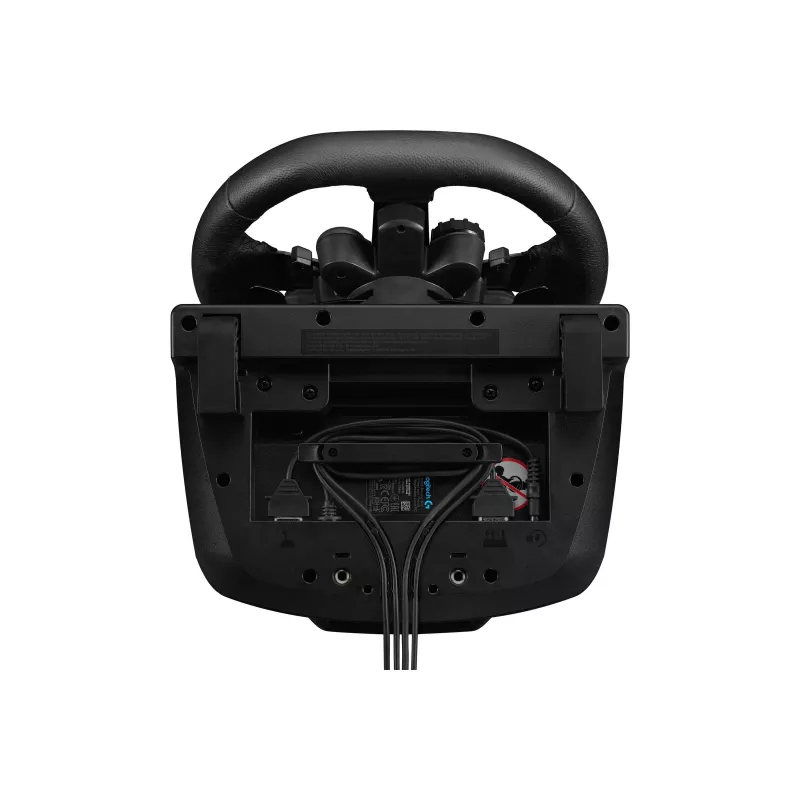 Logitech G923 võidusõiduratas pedaalidega, PC jaoks, must