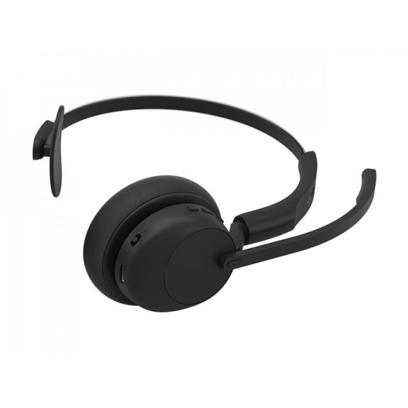 Jabra Evolve3 45 Mono UC peakomplekt LINK 390c ja laadimisalusega, must
