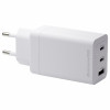 dbramante1928 CI70CCWH4436 toiteadapter, 70 W, 2x USB-C + 1x USB-A, ELi pistik, valge