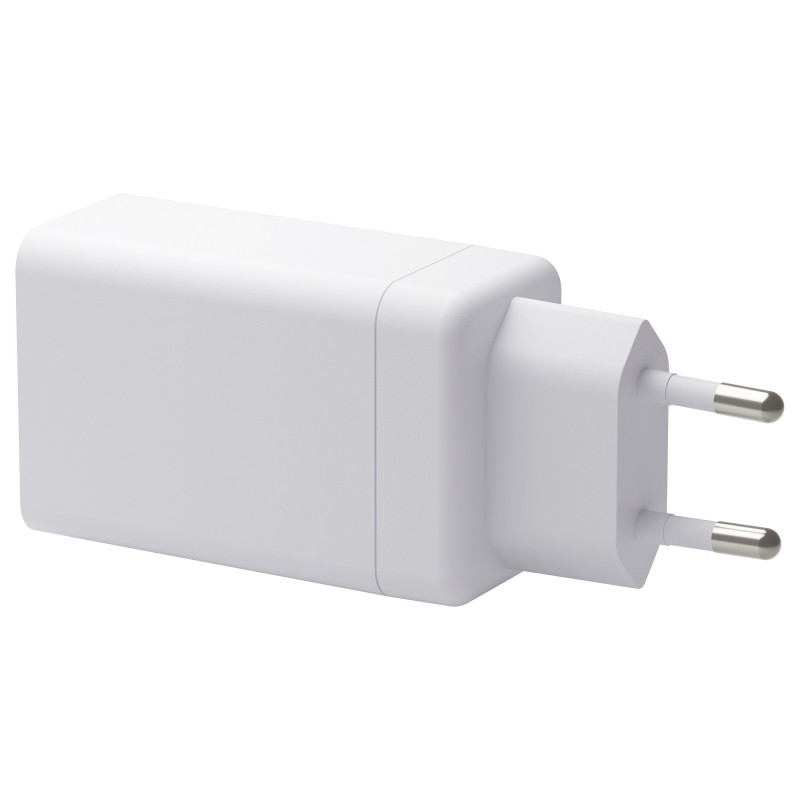 dbramante1928 CI70CCWH4436 toiteadapter, 70 W, 2x USB-C + 1x USB-A, ELi pistik, valge
