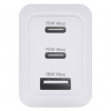 dbramante1928 CI70CCWH4436 toiteadapter, 70 W, 2x USB-C + 1x USB-A, ELi pistik, valge