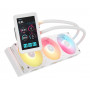 Corsair iCUE LINK TITAN II 360 RX LCD AIO vedelikjahutusega protsessorijahuti CW-9061046-WW, 12 cm ventilaatorid, valge