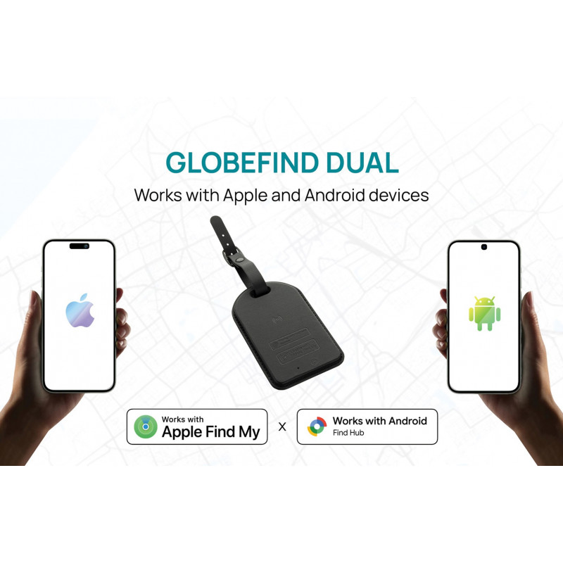 XD Design Connects Globefind Dual RCS pagasijälgija, Apple ja Android Find, P301.5701