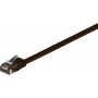 Goobay 95898 CAT 6 lame ühenduskaabel, U/UTP, 7 m, tumepruun, vask