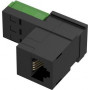 Hama telefoniadapter, T+T-pistik – modulaarne pesa 6p4c