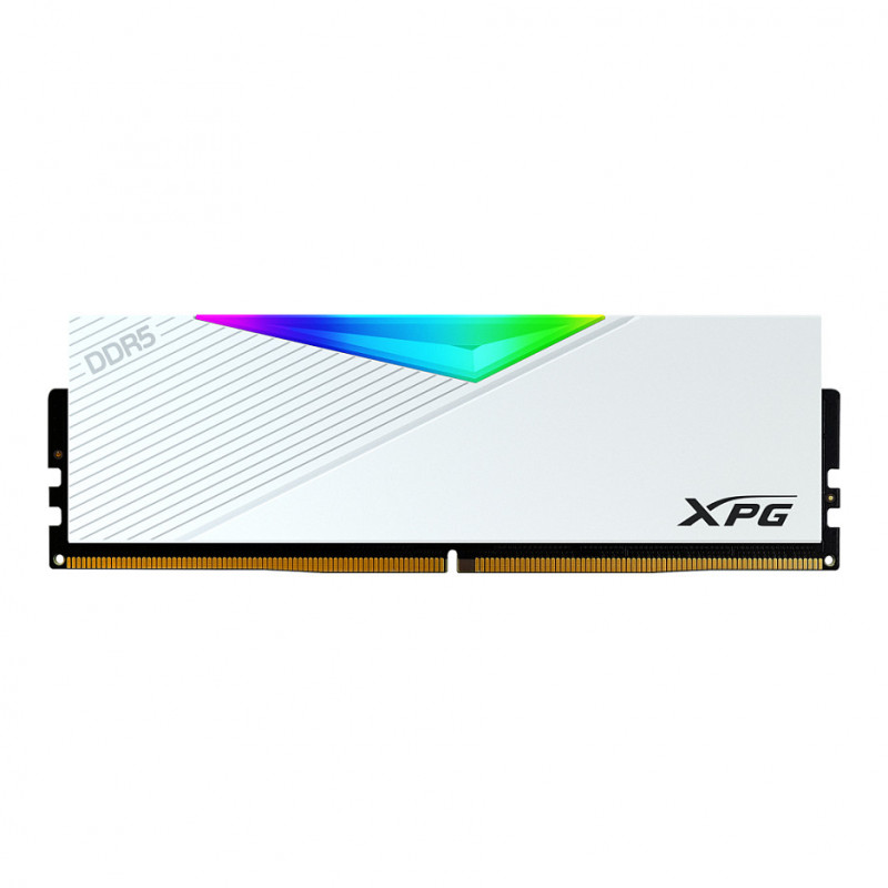 ADATA Lancer RGB AX5U6000C3016G-CLARWH 16 GB DIMM mälumoodul, 6000, Intel XMP, valge