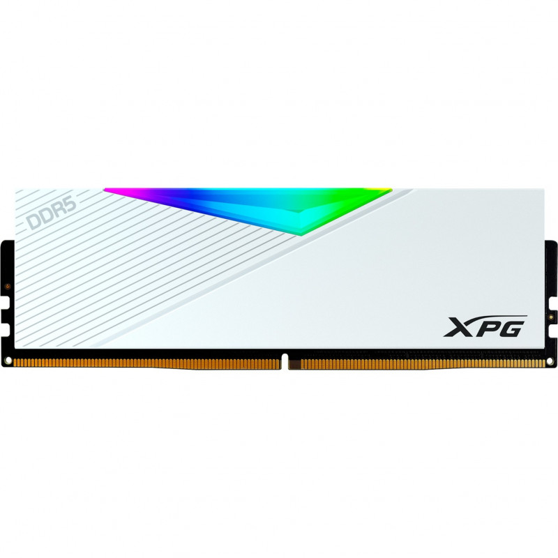 ADATA Lancer RGB AX5U6000C3016G-CLARWH 16 GB DIMM mälumoodul, 6000, Intel XMP, valge
