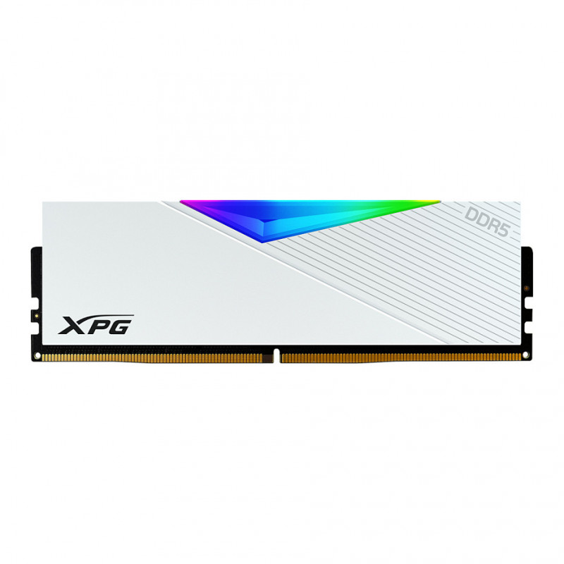 ADATA Lancer RGB AX5U6000C3016G-CLARWH 16 GB DIMM mälumoodul, 6000, Intel XMP, valge