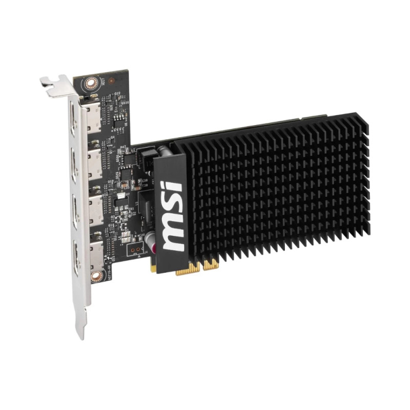 MSI GeForce GT 710 2GD3H videokaart, 2 GB GDDR3, 64-bitine, 4x HDMI
