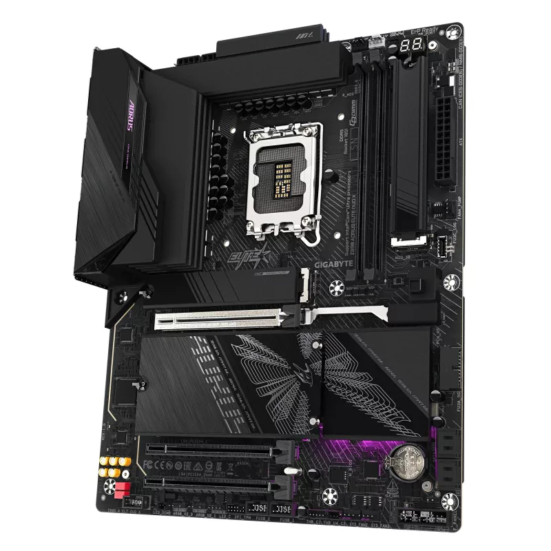 Gigabyte Z890 AORUS Elite Duo X emaplaat, ATX, LGA1851 pesa, DDR5