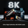 Unitek C11085GY01-50M optiline HDMI-kaabel, 50 m, 8K @ 60 Hz