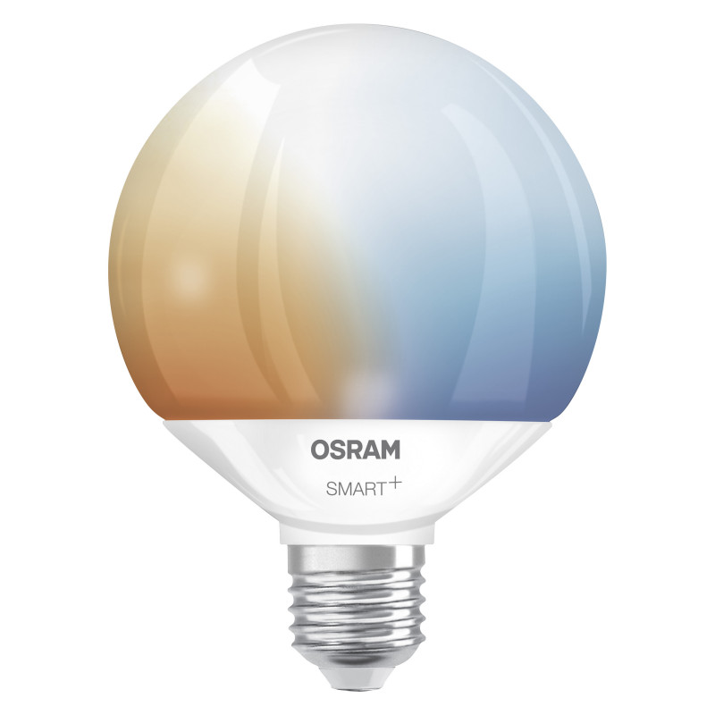 Osram Smart+ Matter Globe 95 100 827 865 TW nutipirn, E27, 14 W, reguleeritav valge valgus, Wi-Fi