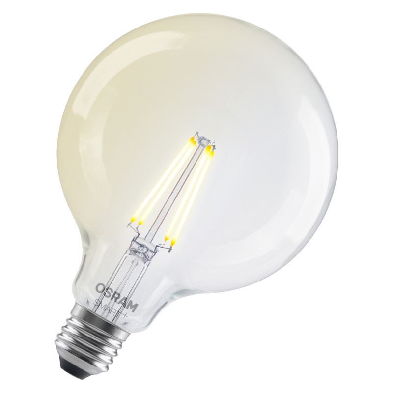 Osram SMART+ MATTER Filament Dimmable Classic Globe 827 nutipirn, E27, 6 W, soe valge, Wi-Fi