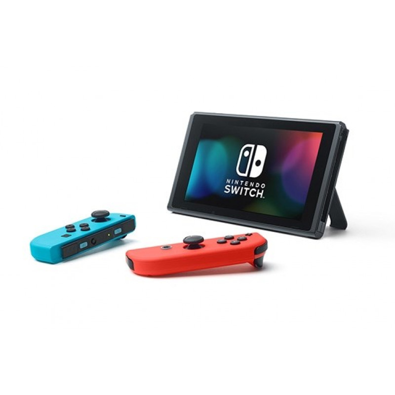 Nintendo Switch V2 NSH006 mängukonsool, punane ja sinine