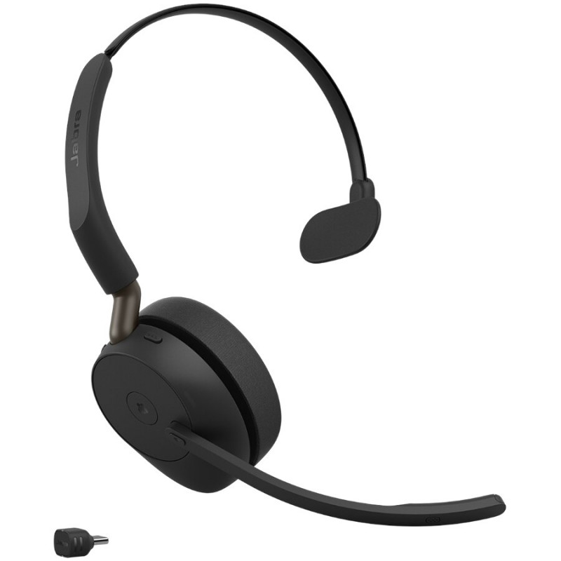 Jabra Evolve3 65 Mono peakomplekt, Link 390C, 36599-899-899