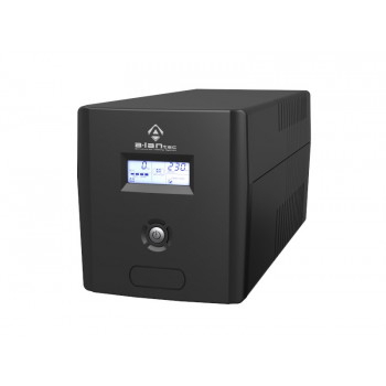 Alantec AP-BK1000-02 katkematu toite allikas UPS 1000VA/600W, tornkorpus, LCD, 4×CEE 7/3, USB, 2×7Ah VRLA akut