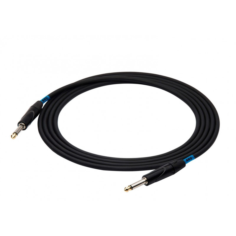 SSQ JMPJMP6 SS-1450 mono jack-kaabel, jack mono – jack mono, 6 m, must