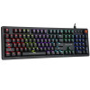 Marvo KG917 mehaaniline mängurklaviatuur, US paigutus, RGB, Jixian Blue lülitid, USB, must
