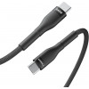 Veger CC03 USB-C–USB-C kaabel, PD 48 V 5 A 240 W, 1,5 m, must