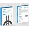 Veger CC03 USB-C–USB-C kaabel, PD 48 V 5 A 240 W, 1,5 m, must