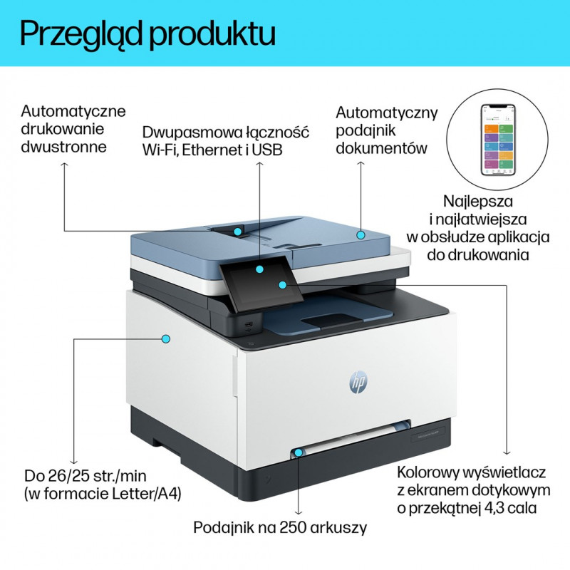 HP Color LaserJet Pro 3302sdw multifunktsionaalne printer (499Q6F)