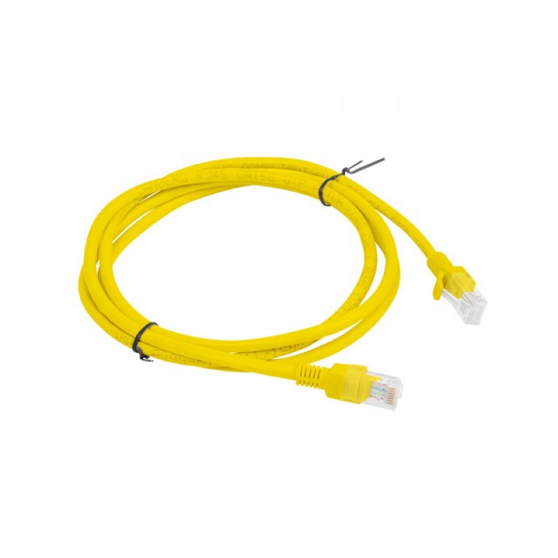 Lanberg PCU6-10CC-0150-Y ühenduskaabel RJ45 Cat.6 UTP, 1,5 m, kollane