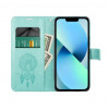 OEM klapiga ümbris Mezzo Book Samsung S20 FE / S20 FE 5G, unenäopüüdja mustriga, roheline
