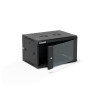 Alantec SW-6U-600-450-01-CF seinale kinnitatav serverikapp 19 tolli 6U, 600x450, must, isekoostatav (Flat Pack)