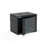 Alantec SW-9U-600-450-01-CF seinale kinnitatav serverikapp 19 tolli 9U, 600x450, must, isekoostatav (Flat Pack)
