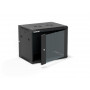 Alantec SW-9U-600-450-01-CF seinale kinnitatav serverikapp 19 tolli 9U, 600x450, must, isekoostatav (Flat Pack)