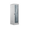 Alantec 42U 800x800 põrandale paigaldatav serverikapp, klaasist esiuks, hall