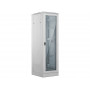 Alantec 42U 800x800 põrandale paigaldatav serverikapp, klaasist esiuks, hall