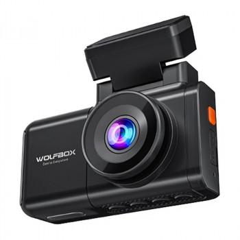 WOLFBOX X3 videoregistraator, 2,5K esikaamera + 1080p tagakaamera, Wi-Fi, 64 GB