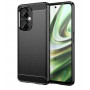 iLike Carbon Case painduv silikoonümbris telefonile OnePlus Nord CE 3, must
