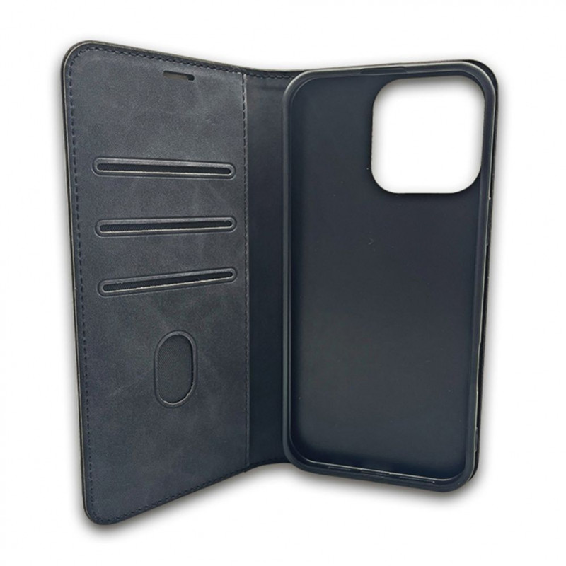 TFO Smart Suede ümbris iPhone 17 Pro Max 6,9 / iPhone 18 Pro Max 6,9 jaoks, must