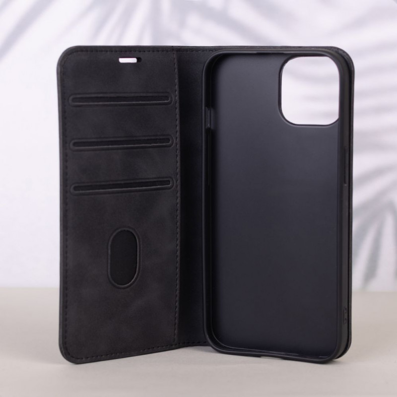 TFO Smart Suede ümbris iPhone 17 Pro Max 6,9 / iPhone 18 Pro Max 6,9 jaoks, must