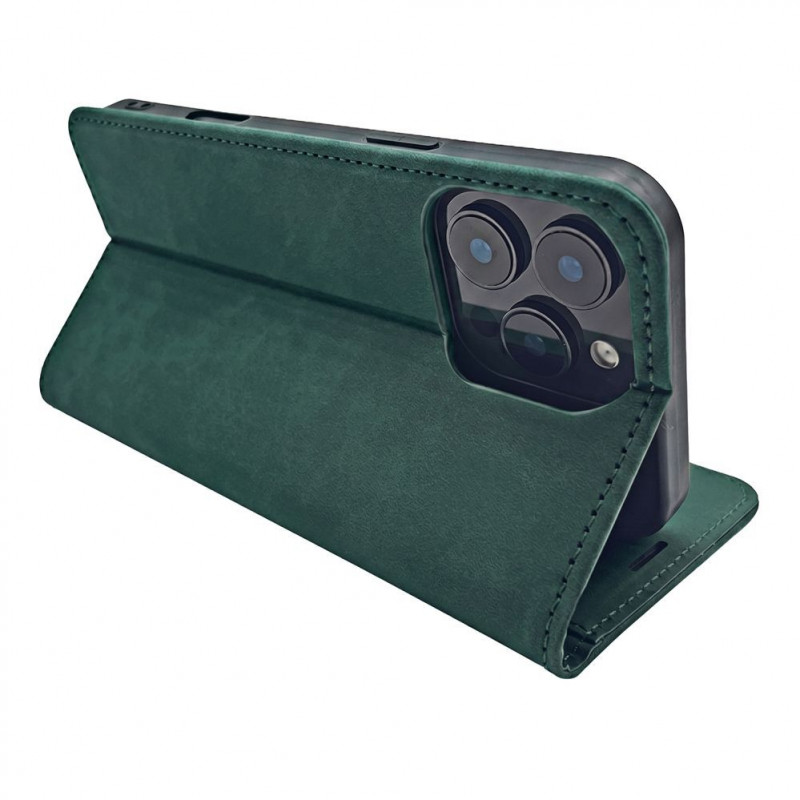 TFO Smart Suede ümbris iPhone 17 Pro Max 6,9 / iPhone 18 Pro Max 6,9 jaoks, roheline