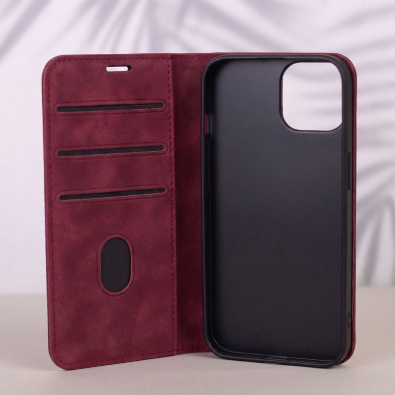 TFO Smart Suede ümbris iPhone 17 Pro 6,3 / iPhone 18 Pro 6,3 jaoks, bordoo
