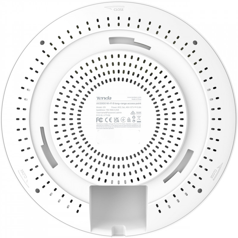 Tenda i29 Wi-Fi 6 pääsupunkt AX3000, PoE