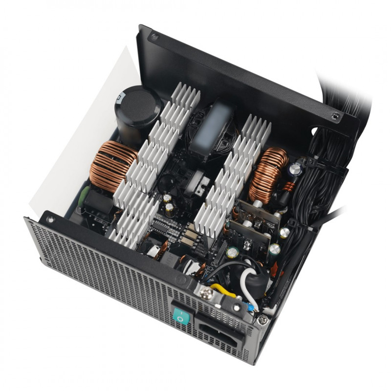 DeepCool PL750D R-PL750D-FC0B-EU toiteplokk, 750 W, 20+4-kontaktne ATX, must