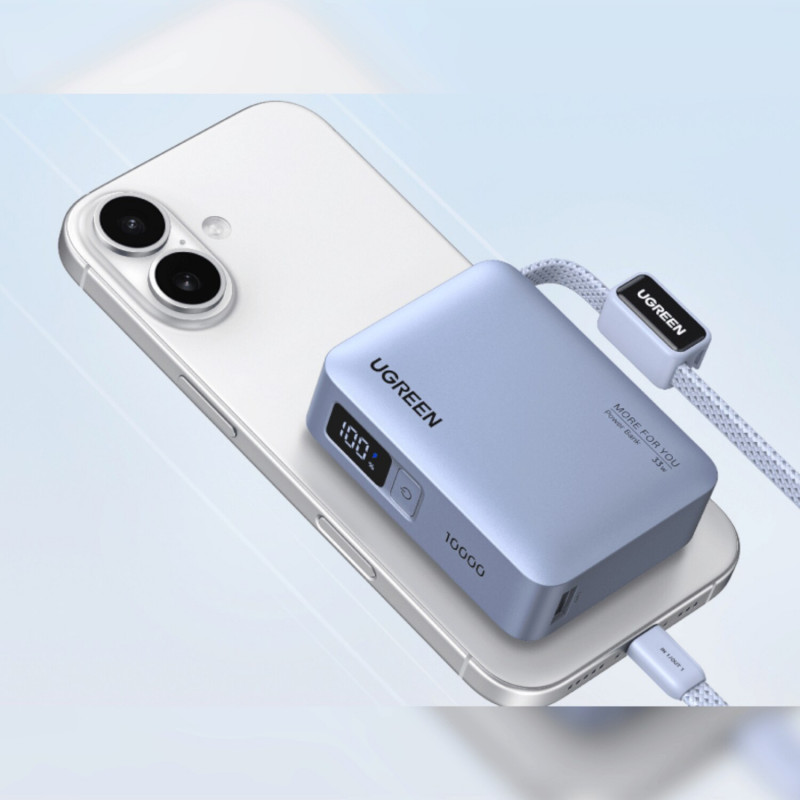 Ugreen PB584 akupank 10000 mAh, hall