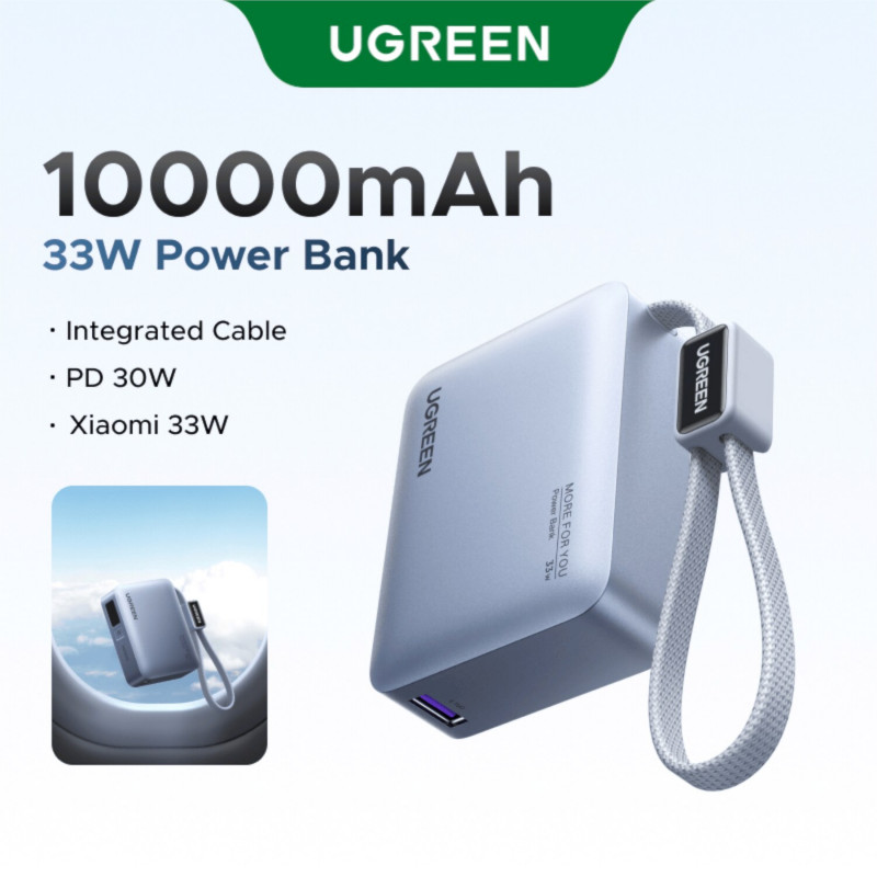 Ugreen PB584 akupank 10000 mAh, hall