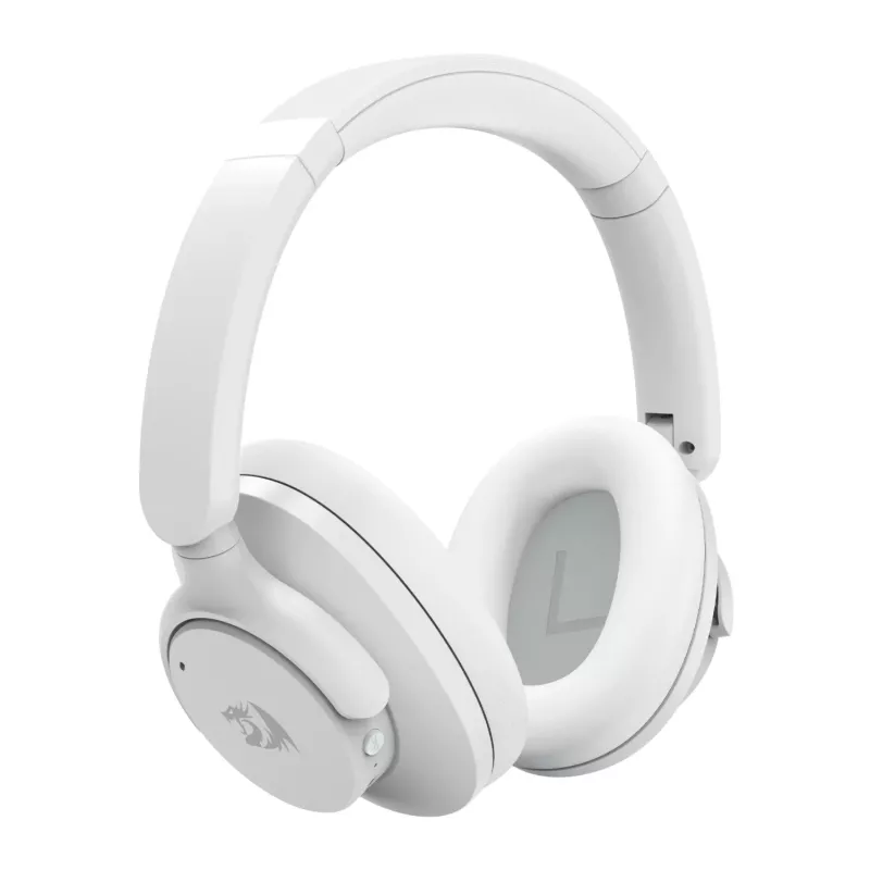 Redragon H610 VIBECORE RD-H610G juhtmeta üle kõrva kõrvaklapid, ANC, Bluetooth, valged