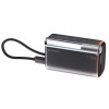 SHARGE Flow 3 akupank, 10 000 mAh, 45 W PD, USB-C kaabel, must