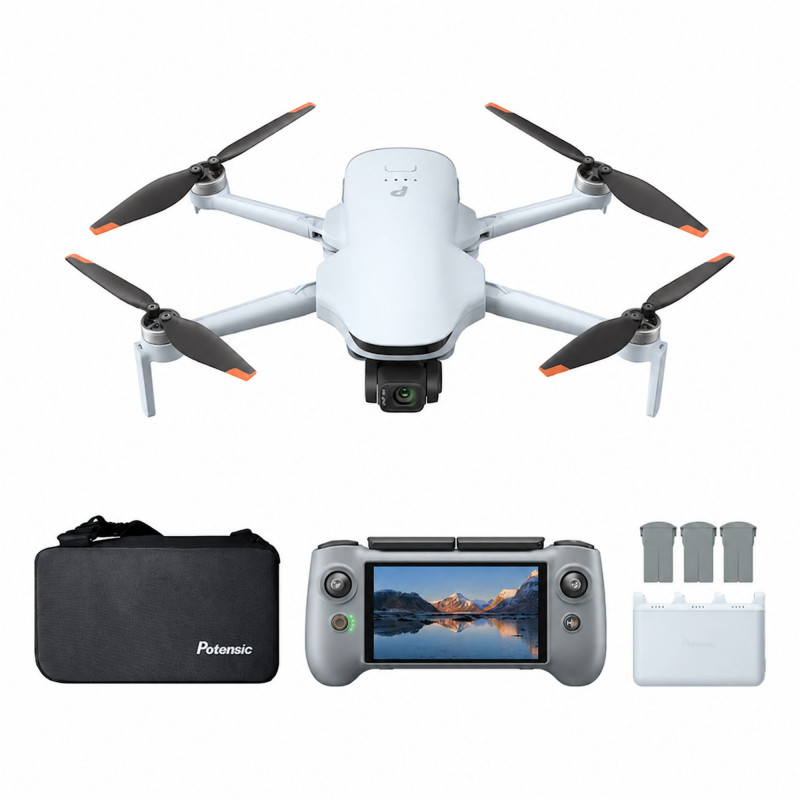 Droon Potensic Atom 3 Fly More Combo juhtpuldiga RC PTD 2