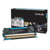 Lexmark X748H1CG tooneri kassett mudelitele X748de, X748de LDS, X748de Statoil, X748dte, tsüaan